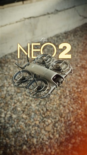 The most fun drone I've ever had! The new DJI NEO2 offers alot of features beginners and Pro's will definitely enjoy. Heres what i love about it: - Insane Gesture Control - 4K 100fps Slow Mo - Omni-directional Obstacle Avoidance - Manual Control with DJI RC's Being easy to control with your hand it still offers the option to control it manually using your Smartphone or DJI RC - making it the perfect drone that grows with you as your skills piloting evolve. 🔥 What do you think about the Neo2? #d
