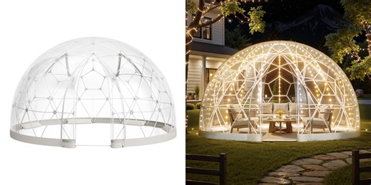 Wayfair's "Backyard Igloo" Will Transform Any Home Into a Cozy Winter Wonderland