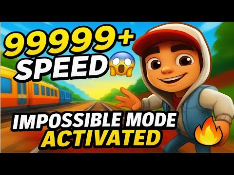 Subway Surfers 99999+ Speed 😱 | Impossible Mode Activated 🔥