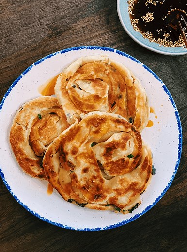 Taiwanese Scallion Pancake (Extra Crispy & Flakey!)