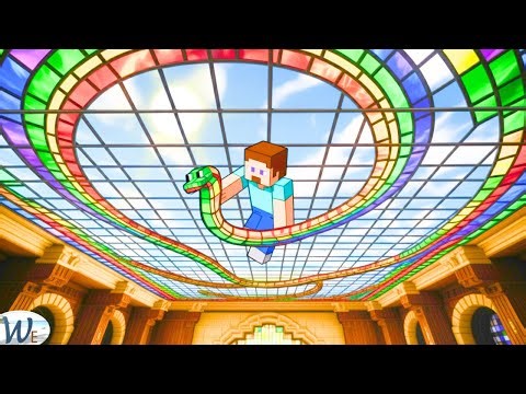 I'm Building a GIANT Glass Mosaic SUNROOM in Minecraft (Realms, ep. 120)