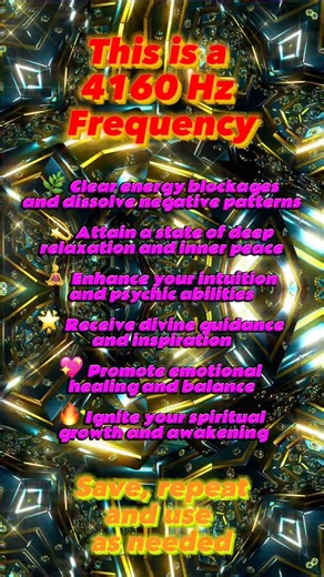 🔮✨ Unlock the Secrets of Ancient Healing in Just 30 Seconds! 🌟💫Witness the mesmerizing dance of a Lemurian Quartz crystal and a 4160 Hz tuning fork, a powerful duo that will transport you to a realm of deep relaxation and inner peace. 🧘‍♀️🙏In this captivating video, you’ll discover:🎵 The enchanting sound of the 4160 Hz frequency, known as the “Pillar of Light,” which resonates with your Third Eye Chakra and enhances intuition💎 The ancient wisdom of Lemurian Quartz, believed to contain the