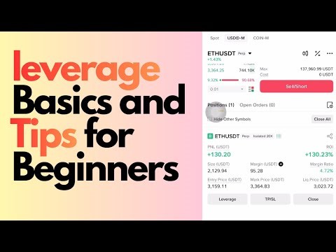 How to use Leverage in Binance app and tips for Beginners #binance #leverage #tips #education