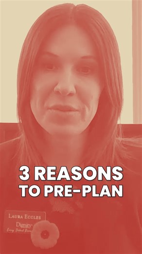 Want to know the top three reasons people choose to pre-plan? Listen in as we share them with you. | Patterson Funeral Home Ltd.