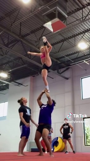 Pushing Limits: College Cheer Partner Stunt Innovation
