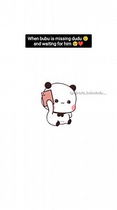 When bubu miss dudu badly 🥹 dudu bubu's world| cute bubu dudu ♥️🫶🏼 Tag your dudu or bubu 👇🏼❤️ 📌 DM for customised videos at lowest price ✅ | Cute couple goal