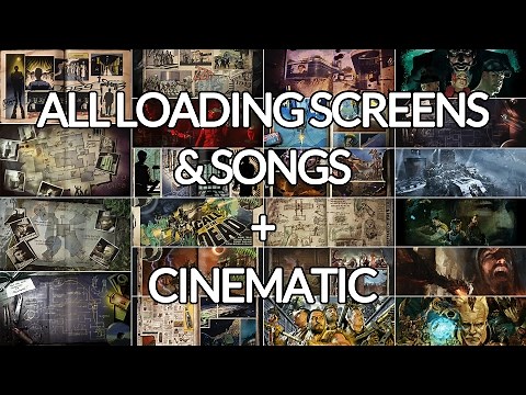 All Zombie Loading Screens & Songs w/ Cinematic (Nacht - Revelations)