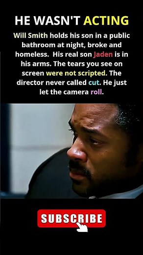 Will Smith Wasn't Acting in This Scene and Everyone Knew It