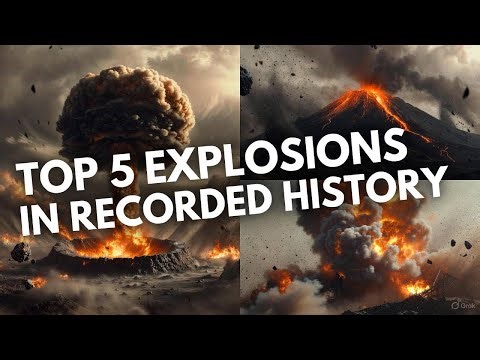 The Earth Shakers : Top 5 Explosions