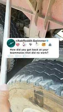 How did you get back at your teammates that did no work? #shorts #story #reddit