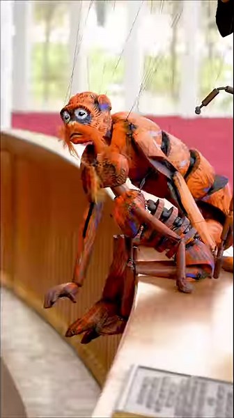 We’ve got puppets running loose in the lobby of the Met! Tom Lee and his team of puppeteers brought the incredible puppets featured in Daniel Catán’s Florencia en el Amazonas off the stage for a field trip to the Grand Tier, box office, and everywhere in between.🐒Catch these amazing puppets in the final performance of Florencia en el Amazonas tonight, December 14. Met Music Director Yannick Nezet-Seguin conducts. Book your tickets: bit.ly/3WQJAw5. #MetOpera #Amazon #Puppets #Comedy #BehindTheSc