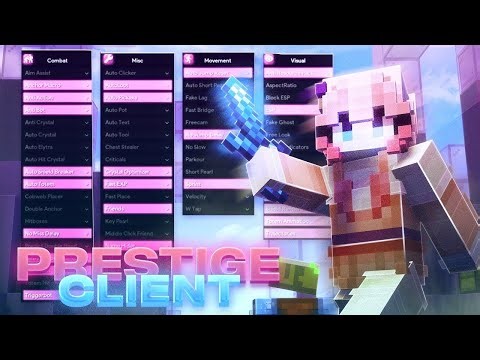Prestige Client - Best FREE Minecraft Hacked Client For 1.21 - 1.21.11+ | Ghost Client 2026