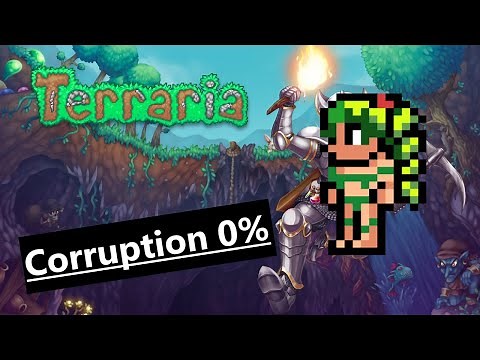 (Terraria) -How To De-Corrupt Your World To 0% NO DOWNLOADS NO MODS-