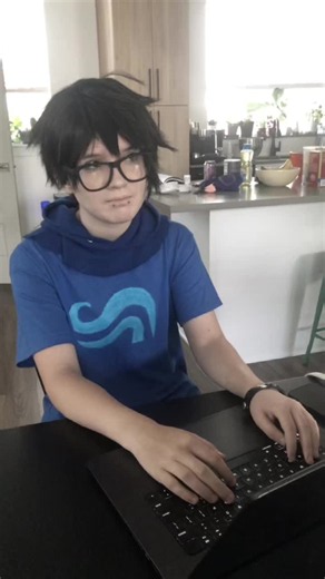 Dave loves his shades #homestuckcosplay #pepsicola #johndavecosplay #homestuck #fyp