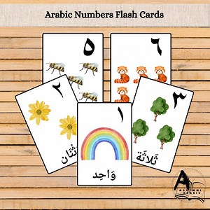 Arabic Numbers Flash Cards: Fun Learning (digital Download) - Etsy