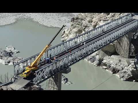 Mabey Bridge - 103.4m Delta™ Bridge built in Pakistan