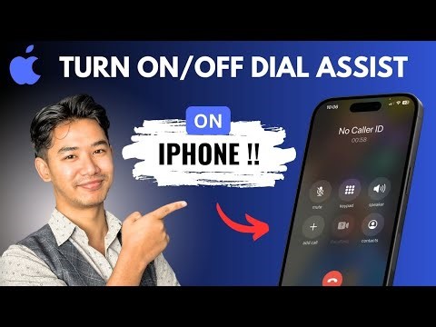 How To Turn On Or Off Dial Assist On iPhone