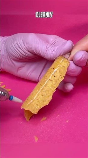 “Crispy Glam Nails: When Chips Become Fashion!” #shorts