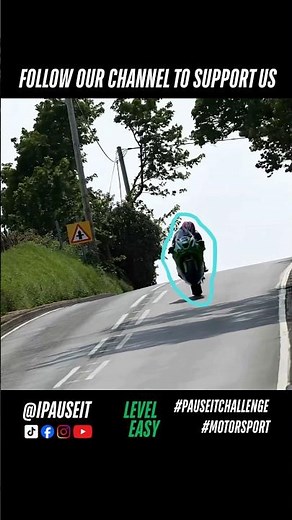 Isle of Man TT 🏁 Can you pause it in the frame? Let me know in the comments #pauseitchallenge #iomtt
