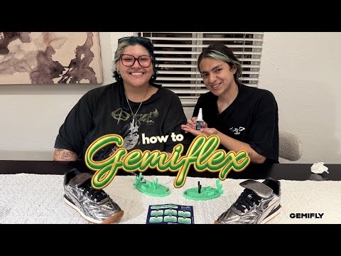 GEMIFLY Bedazzle Shoe Tutorial: Fenty x Puma 💎✍️