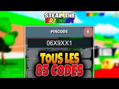 *NEW* 85 CODES Map Steal the Brainrot Fortnite