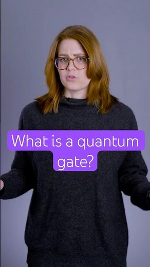 What is a quantum gate? #quantum #science #quantumcomputing