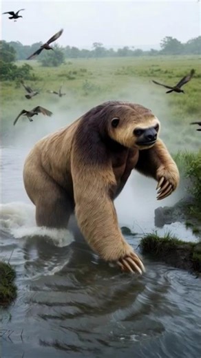 #Megatherium #PrehistoricBeast #GroundSloth #CinematicWildlife #ExtinctAnimals