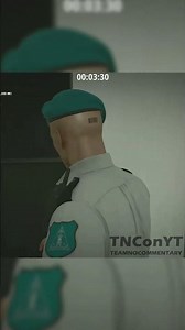 Only ONE Guard Doing His Job