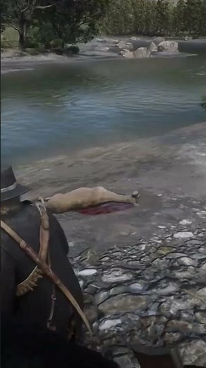 Arthur Hunts Deer Like a Pro 🦌 | RDR2 Realistic Hunting Scene