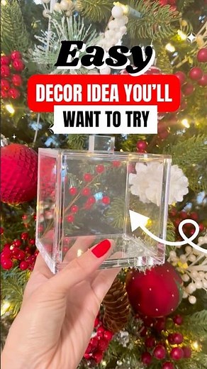 Easy Holiday Decor Idea You’ll Love 🎄