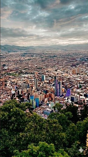 Mirador de BOGOTÁ - Monserrate 🇨🇴 #travel #travelvlog #bogota