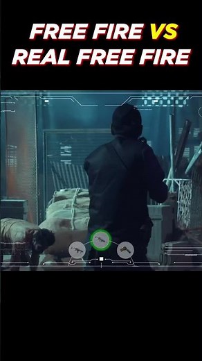 FREE FIRE IN GAME VS REAL LIFE FREE FIRE | AJJUBHAI94 #shorts