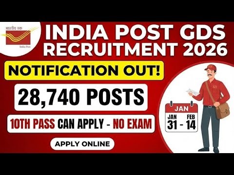 Postal GDS Notification application || ఇక్కడ కాకుండా వేరే స్టేట్లో అప్లై చేసుకోండి