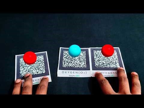 How to create Marker-Based AR Molecule in Unity | Augmented Reality Tutorial