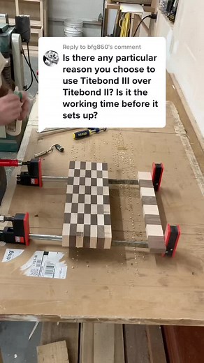 Reply to @bfg860 #glue #answer #question #woodworking #woodwork