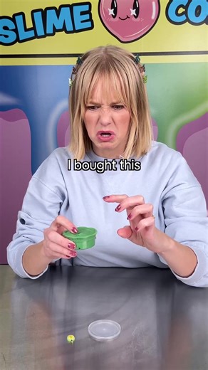 I bought a one-star slime kit from Amazon and it was exactly as bad as you’d expect. So I fixed it with cloud dough, questionable logic, and a lot of optimism. Honestly? The glow-up was worth it. Peachybbies.com restocks Friday at 7pm EST! ✨🎉