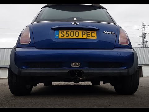 Direnza catback exhaust system for R53 MINI Cooper S