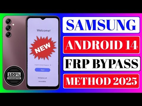 How To Bypass Android 14 | Method 2025 | Samsung Android 14 Frp Bypass