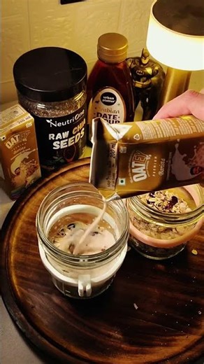 HIGH PROTEIN RECIPE with OAT-MILK 100% #plantbased #dairyfree #oatmilk