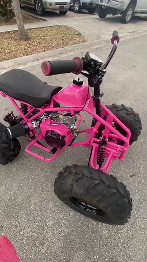 Exploring My Pink 212cc ATV Experience
