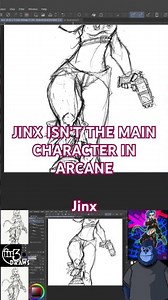 I’d say that Vi is really the main character in the Arcane animation.