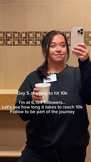 Follow and be part of the journey #roadto10k #smallcreator #growwithme #fyp