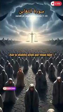 📖 Surah At-Taghabun (Verses 7–10) #QuranRecitation360