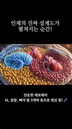 세포 덩어리가 '사람'의 형태를 갖추기 시작하는 경이로운 순간 🧬 (3편: 배엽 형성)