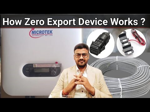 How Zero Export Device Works ? | Grid Export Control | CT | Current Transformer | Microtek GTI
