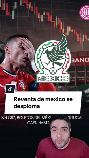 Desplome Venta Boletos México vs Portugal