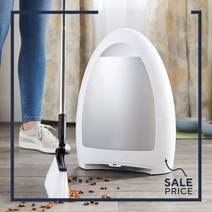 6.8K views · 267 reactions | Sale Price! Ditch the dustpan & make sweeping a snap with EyeVac's Home sensor-activated vacuum. Restrictions apply. See offer. | QVC | Facebook