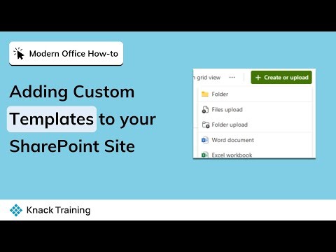 Add Custom Templates to SharePoint Libraries | Everyday Office