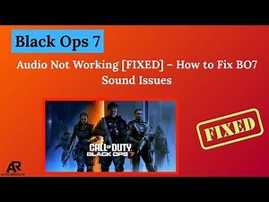 Black Ops 7 Audio Not Working [FIXED] – How to Fix BO7 Sound Issues