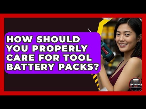 How Should You Properly Care For Tool Battery Packs? - ToolBench Pros
